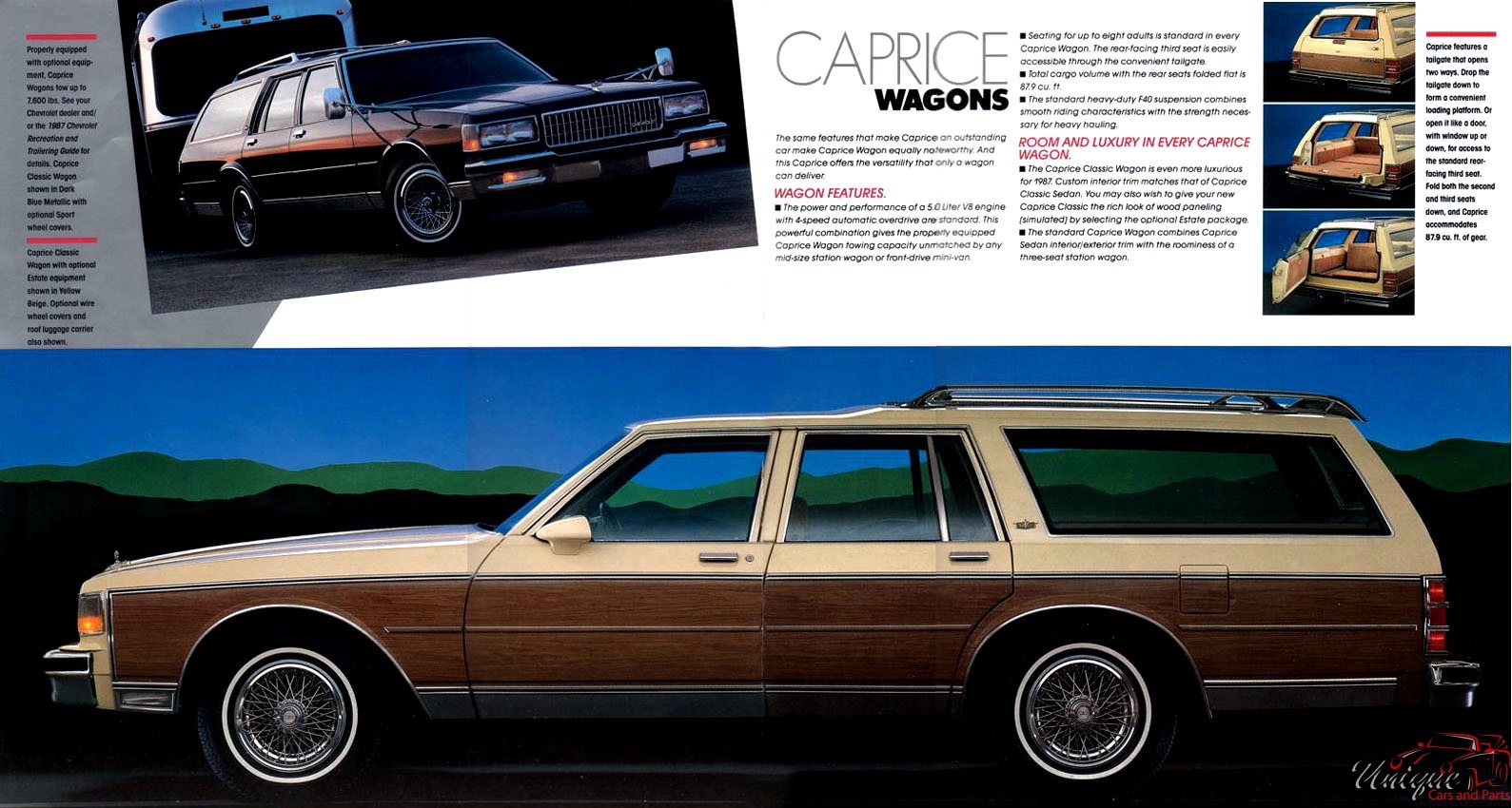 1987 Chevrolet Caprice Classic Brochure Page 3